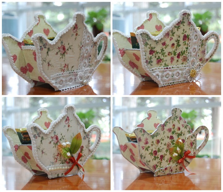 Безделушки ручной работы (корзинки для Пасхальных яиц)