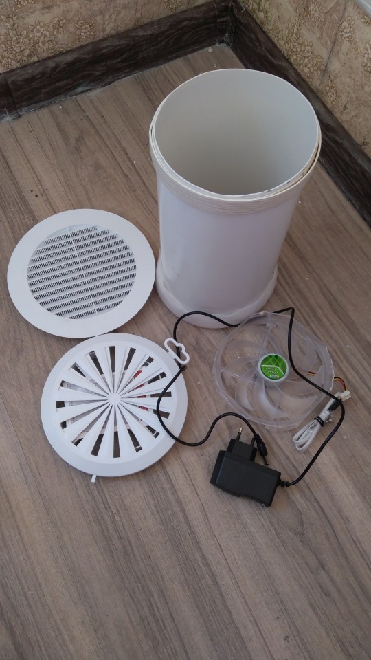 Бюджетная бесшумная принудительная приточная, вытяжная вентиляци