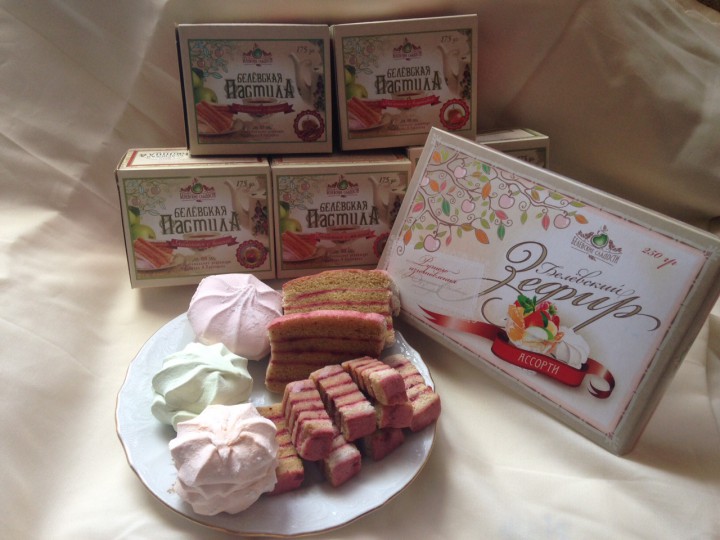 Доставка по Сочи натуральной свежей Белёвской пастилы