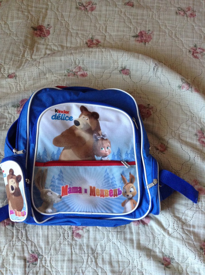 Продается рюкзак новый Маша и медведь