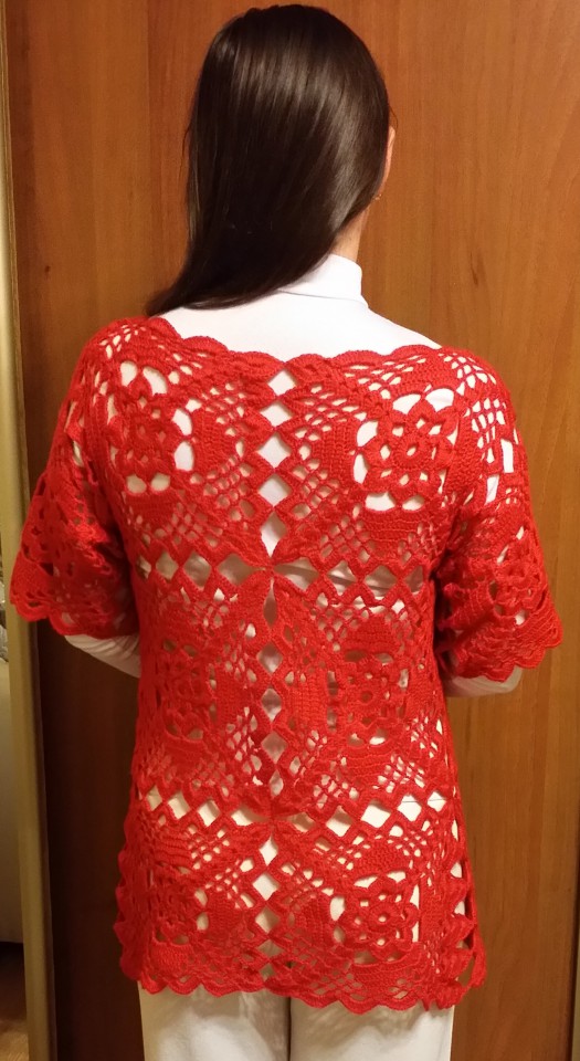 Продам ажурный кардиган.