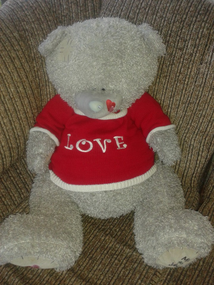 Мишка Teddy Me to you 90 см 