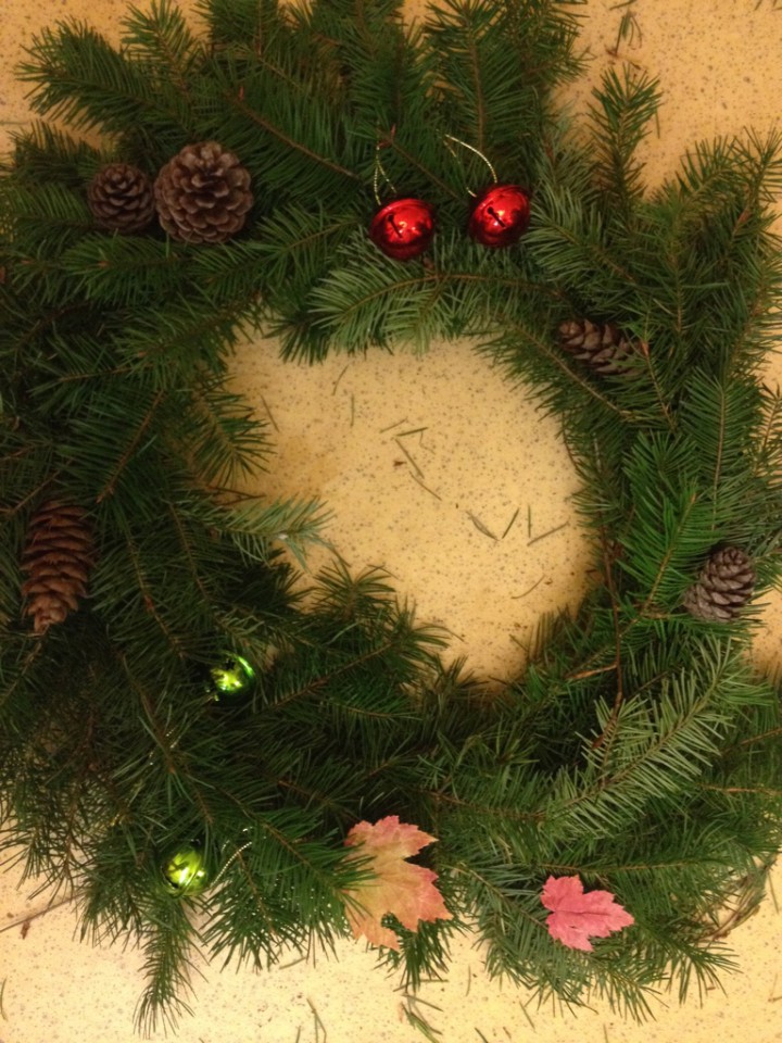 Новогодие украшение для дома.