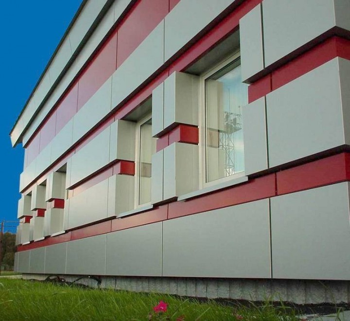 Обустройство вентилируемых фасадов композитными панелями