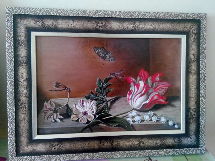 Пишу картины маслом в технике старых мастеров на заказ