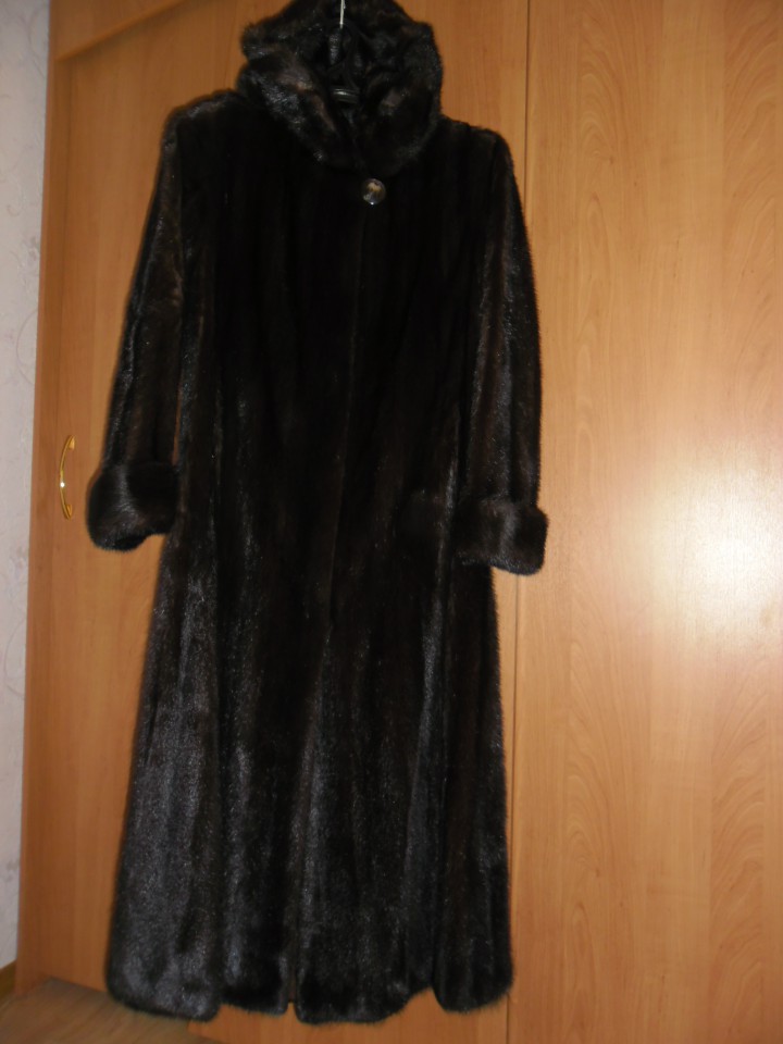 НОВЫЙ ПОЛУШУБОК "автоледи" ЧЕРНОБУРКА + НАТУР.КОЖА