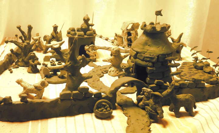 "Мы лепим не поделки, а миры !" для детей 3-7 лет