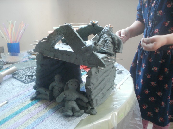 "Мы лепим не поделки, а миры !" для детей 3-7 лет