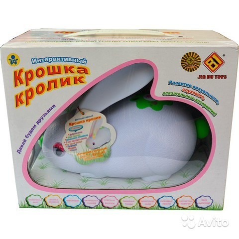 интерактивная игрушка "Крошка-кролик", 1100 руб.