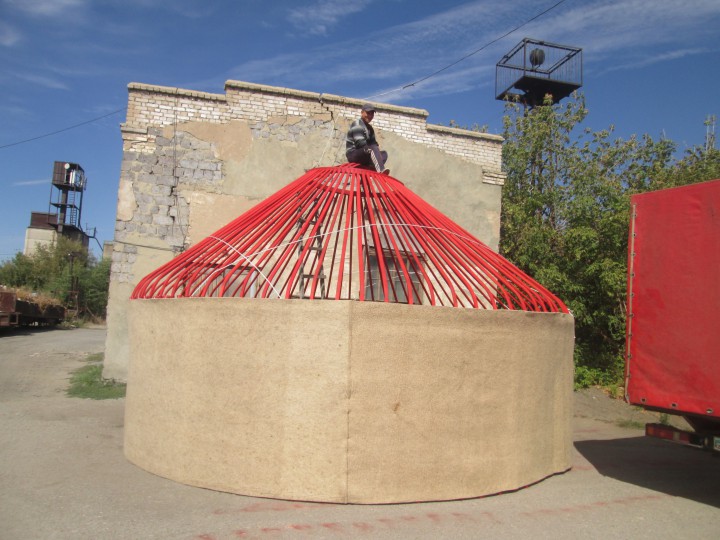 Юрты из Казахстана