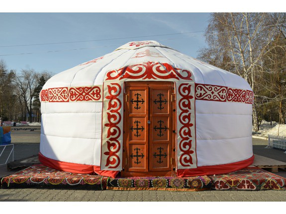 Юрты из Казахстана