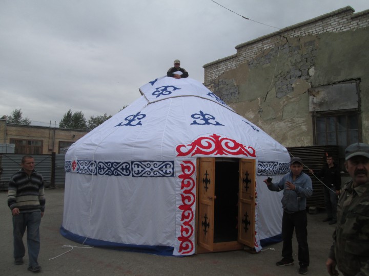 Юрты из Казахстана