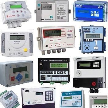 Съем показаний теплосчетчиков 