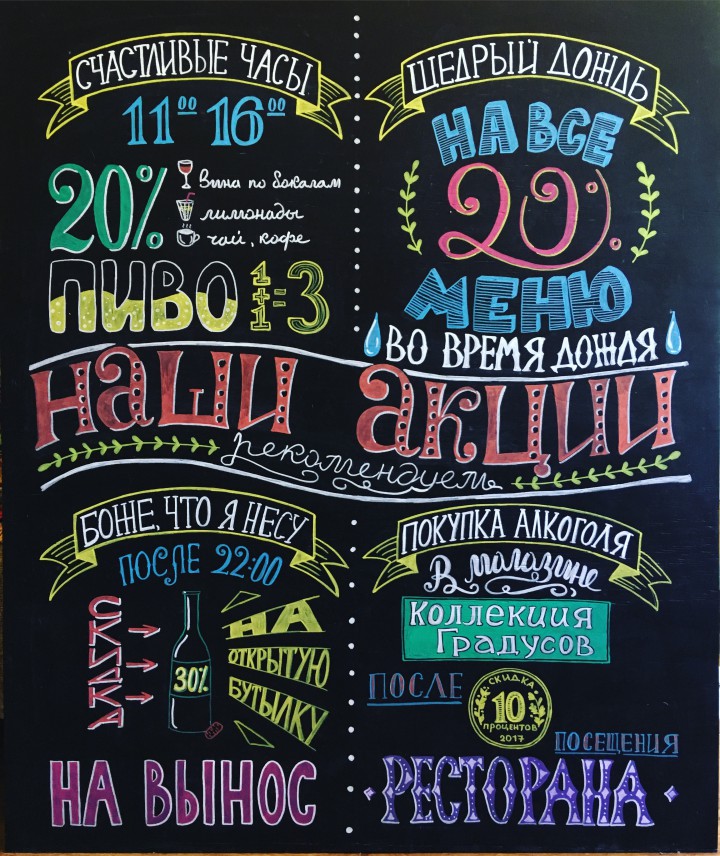 Леттеринг, каллиграфия, меловые доски, логотипы, роспись любых п