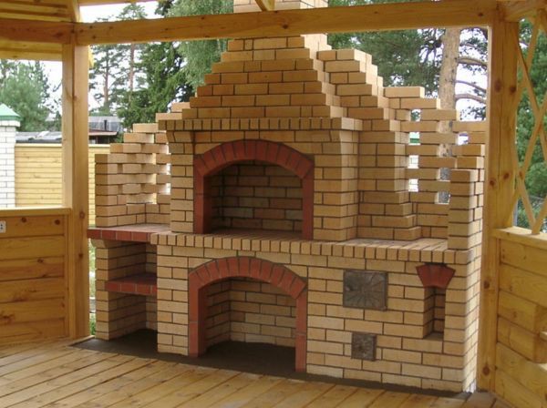 Барбекю, камины, печи