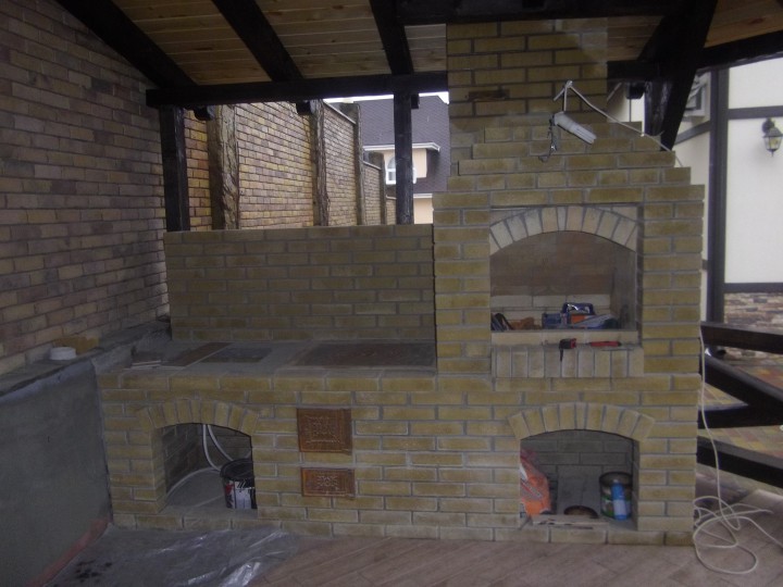 Барбекю, камины, печи