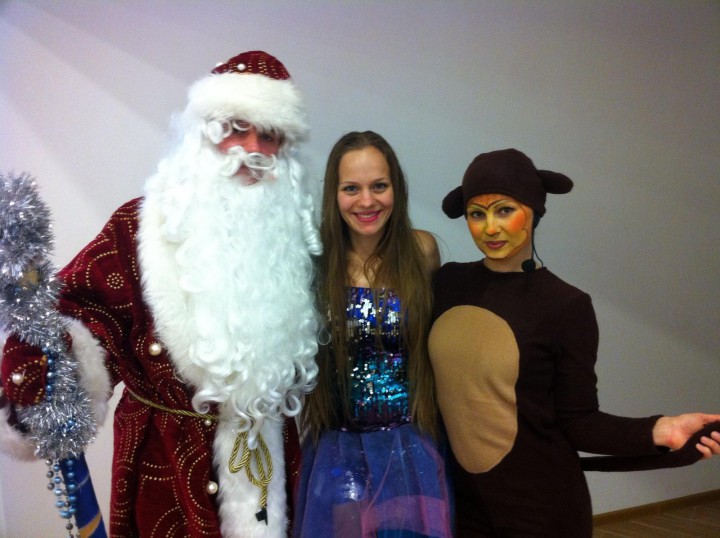 Дедушка Мороз и Снегурочка