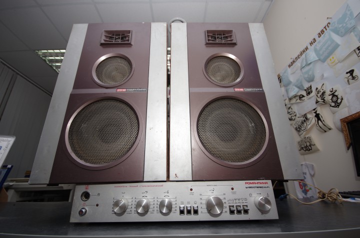 Колонки Усилитель Акустика 25 ас-121 Романтика