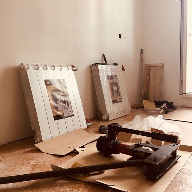 Газосварка. Установка радиаторов отопления.