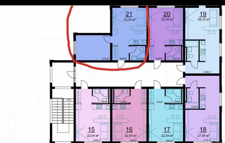 Квартира с ремонтом 