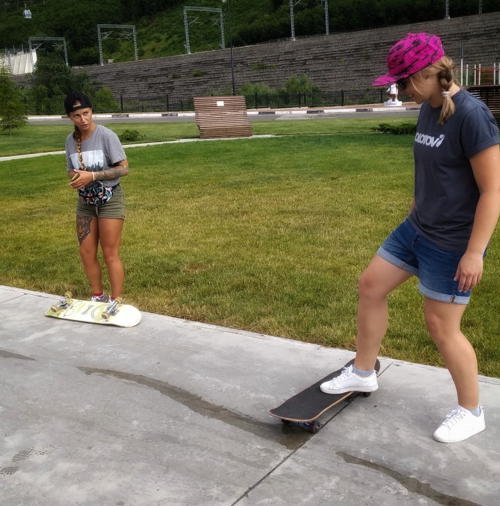 Инструкторы по роликам, скейту и лонгборду