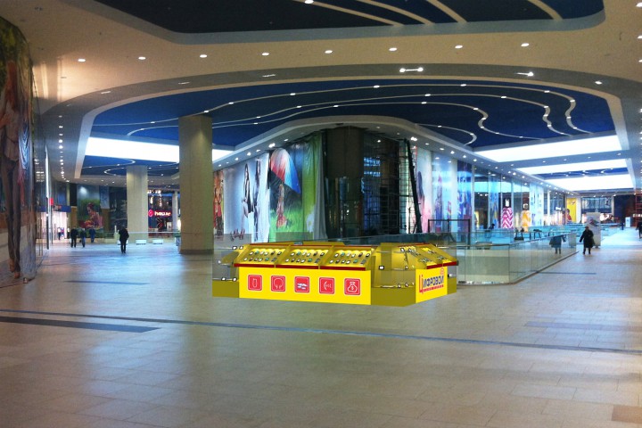 Готовый "островок" для торговли электроникой