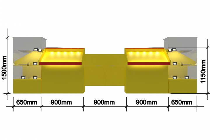 Готовый "островок" для торговли электроникой