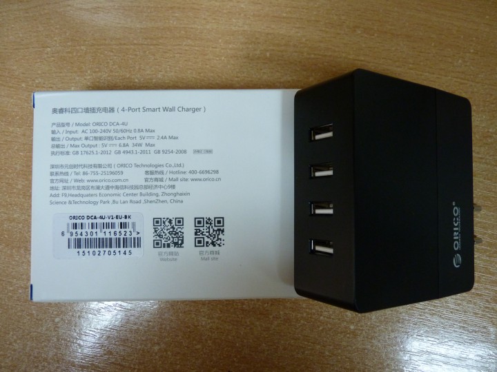 ORICO мощное универсальное зарядное устройство для гаджетов.