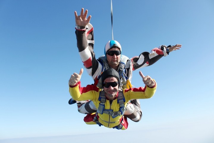 Прыжки с парашютом с 4000 метров