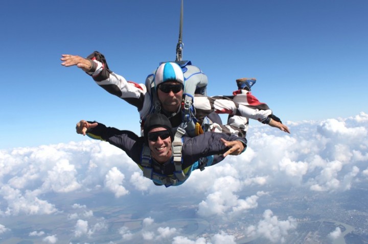 Прыжки с парашютом с 4000 метров