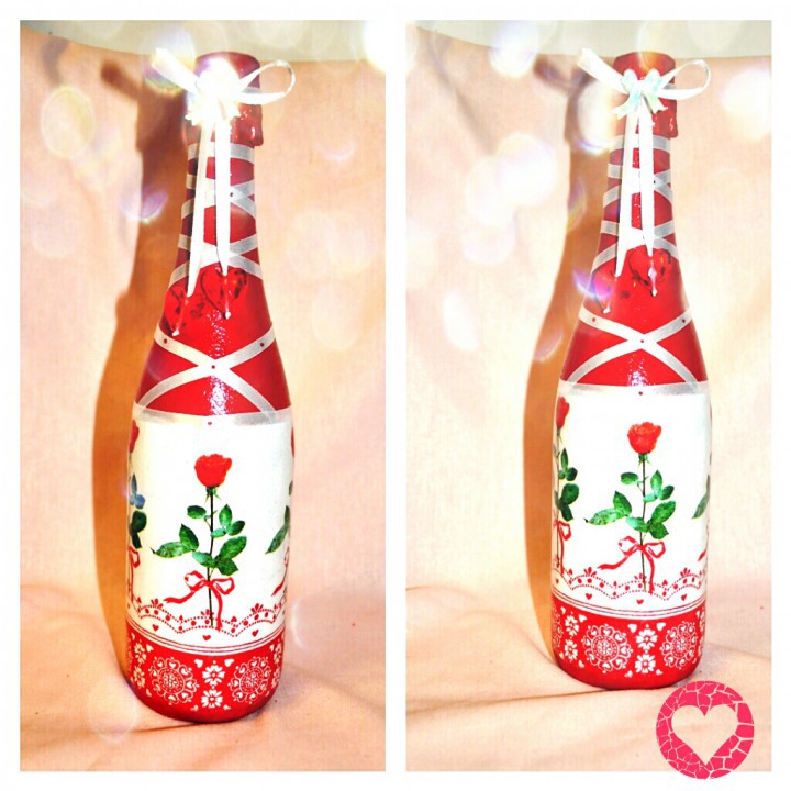 Праздничные бутылки шампанского на Новый год, а также на любой д