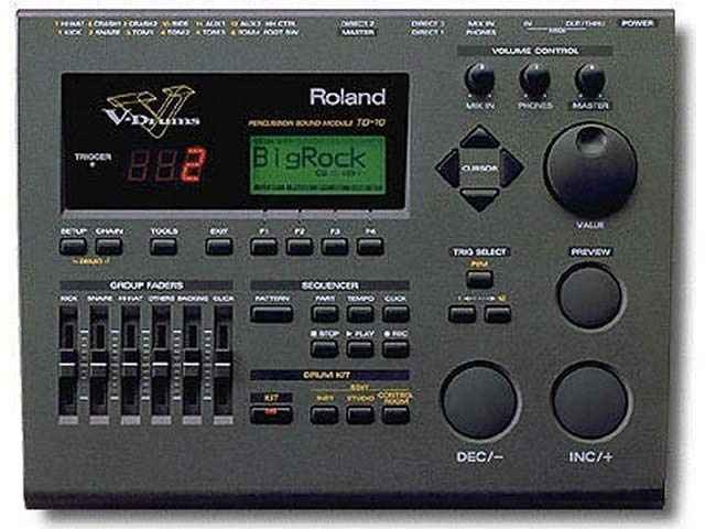 Барабанный модуль Roiand V-Drum TD-10