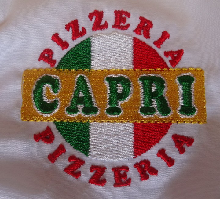 Вышивка логотипов на крое