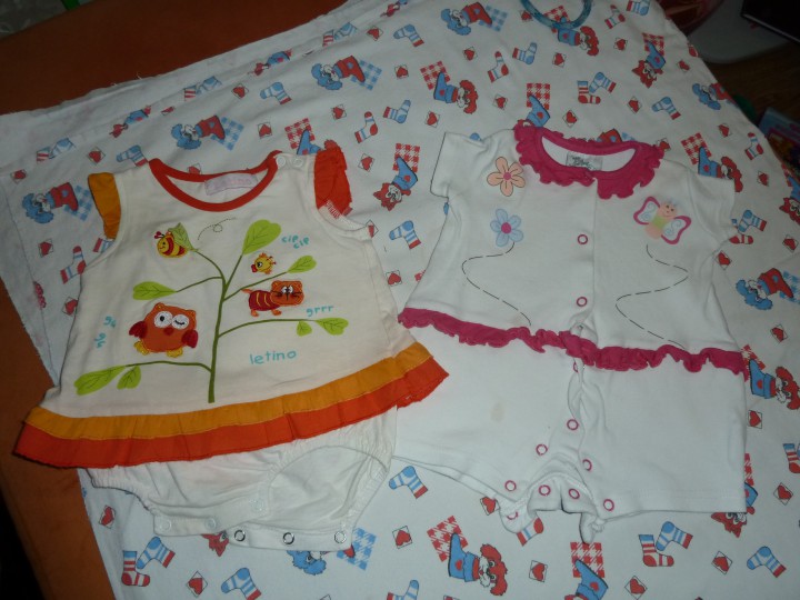 Пакет вещей на девочку 3-9 мес. 