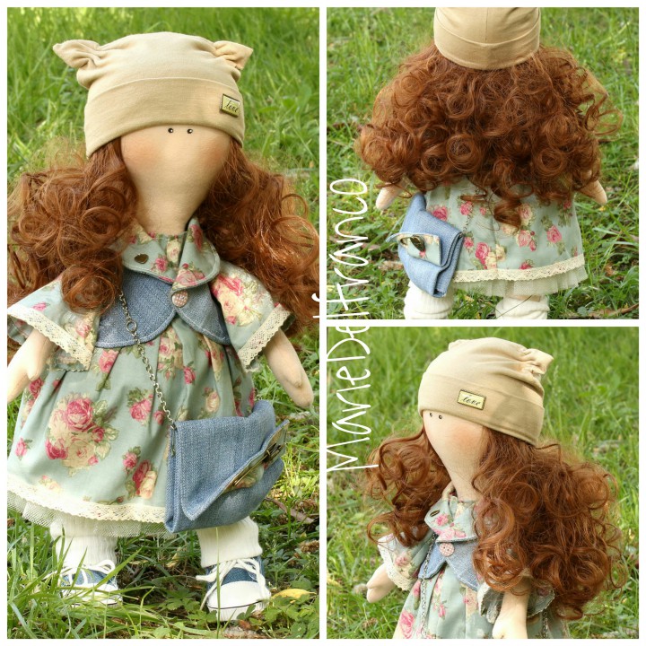 Интерьерные куклы ручной работы