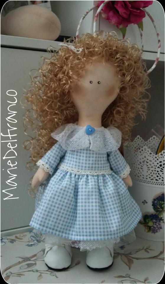 Интерьерные куклы ручной работы