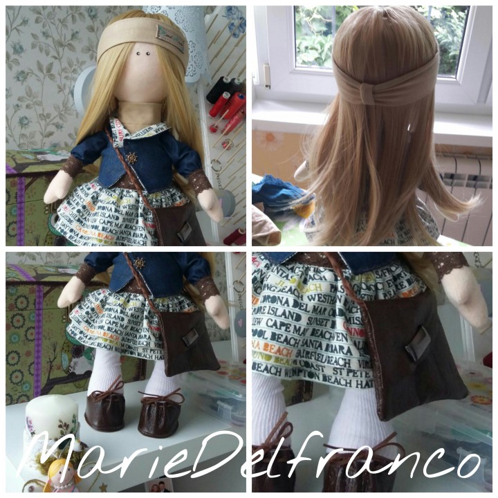 Интерьерные куклы ручной работы