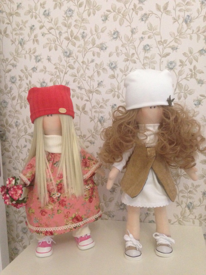 Интерьерные куклы ручной работы
