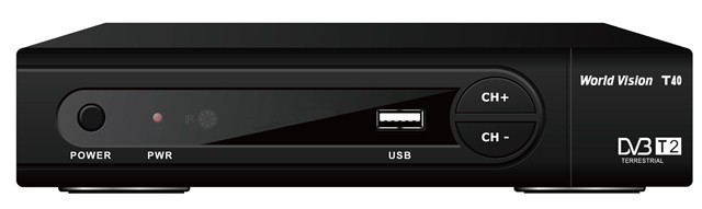 Цифровой эфирный DVB-T2 приемник World Vision T40