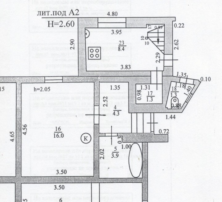Продается 1/4 доля дома в Сочи на Виноградной