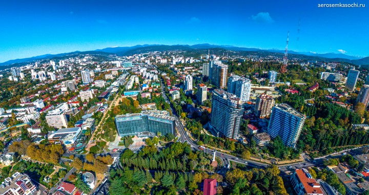 Аэросъемка в Сочи