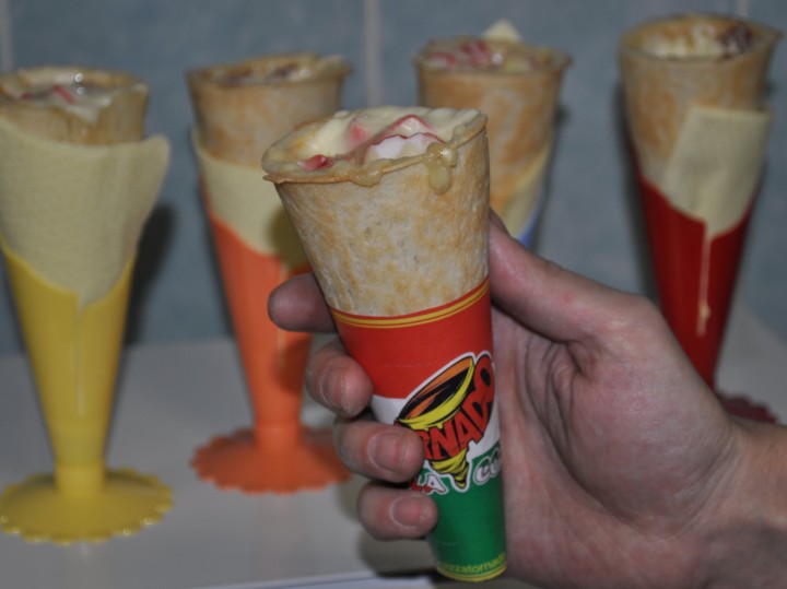 А Вы знаете что такое пицца в конусе?