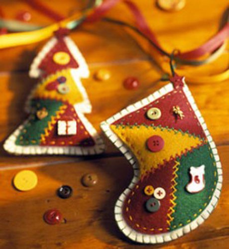 Мастер-класс "Подарки к Новому году из фетра"