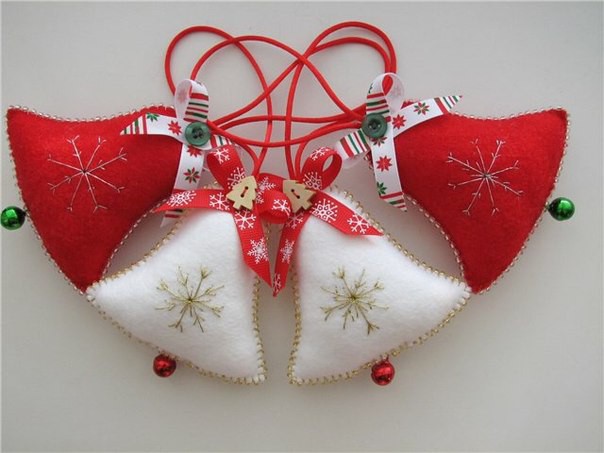 Мастер-класс "Подарки к Новому году из фетра"