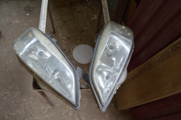 Отдам б/у фары на Opel Astra G 1998-2006 г.в.