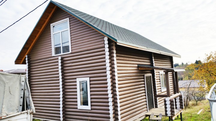 2-х этажный дом из 20го сруба в Адлерском районе