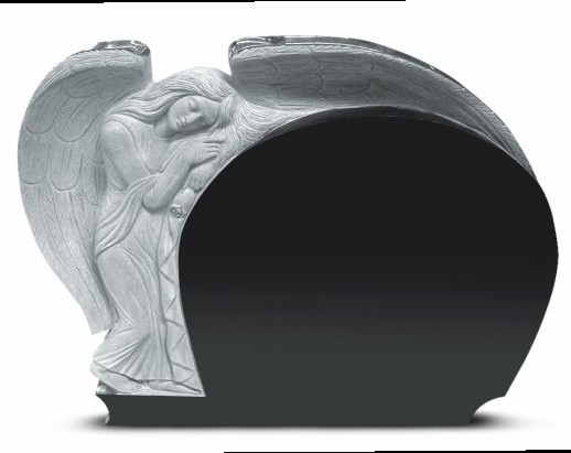 Памятники из  черного гранита, мрамора.