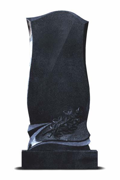 Памятники из  черного гранита, мрамора.