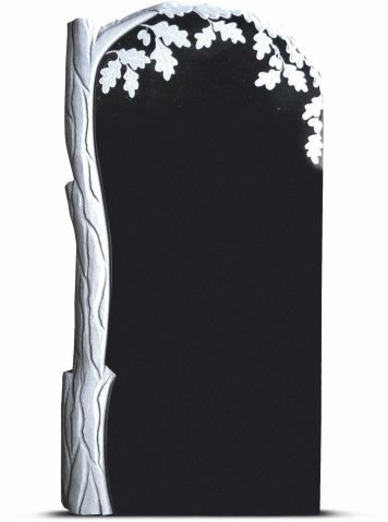 Памятники из  черного гранита, мрамора.