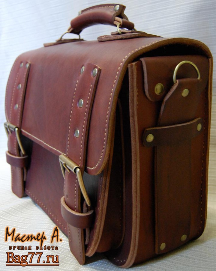 Шью кожаные портфели на заказ.
